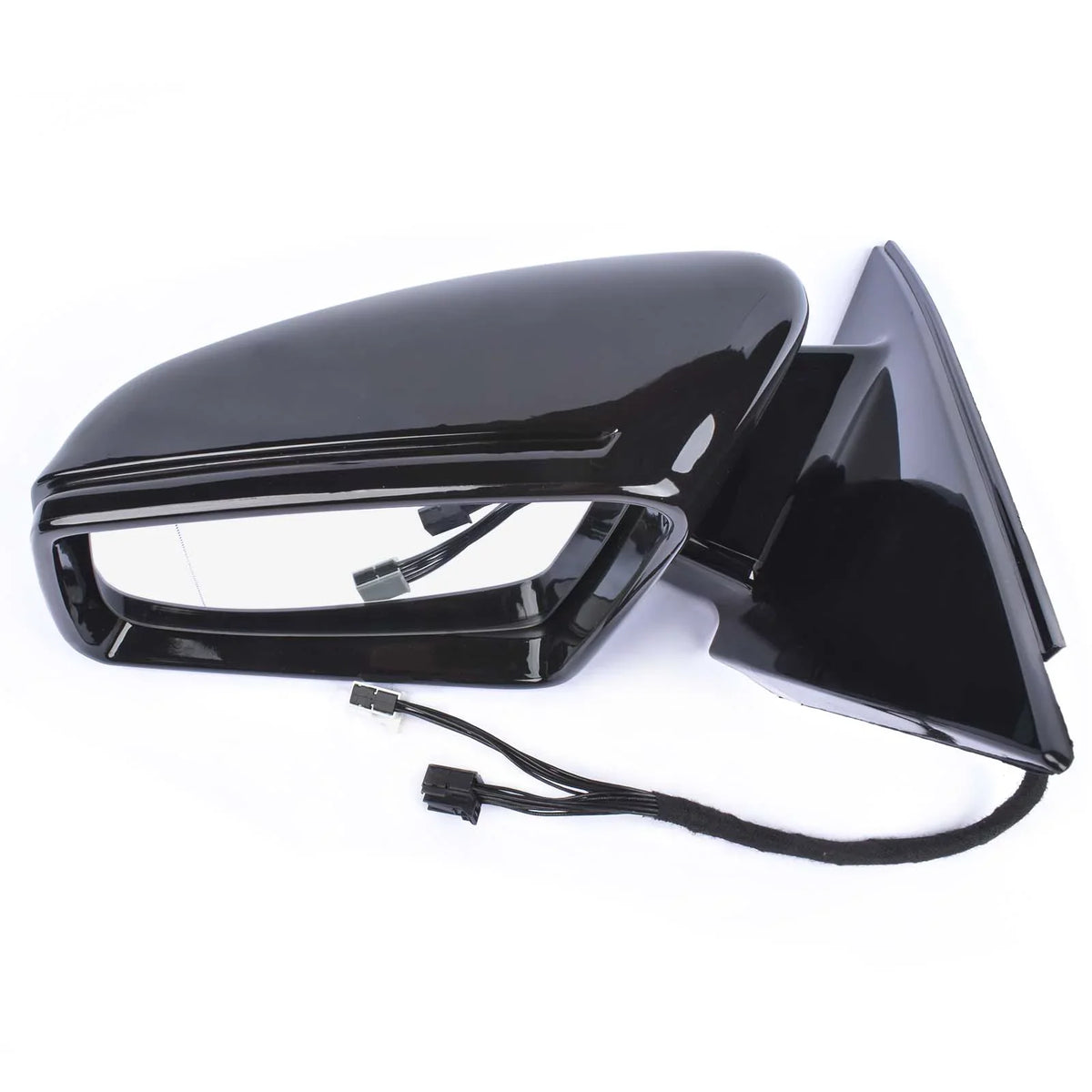 GELUOXI Driver Side Rear View Mirror for Mercedes-Benz E-Calss Sedan Wagon 2010-2016 Black 1Pc
