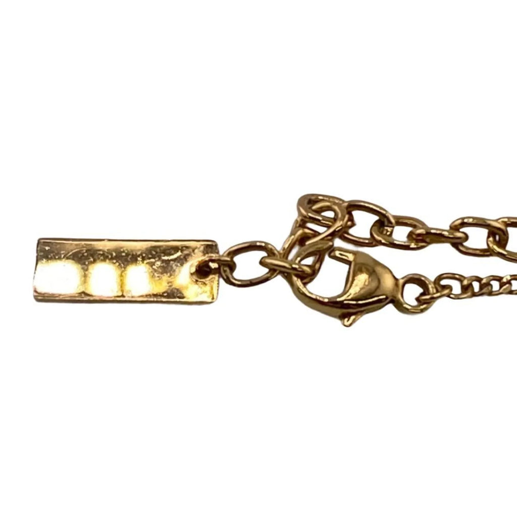 Pre-Owned SAINT LAURENT YSL Bracelet Gold Women's Z0006130 (Good)