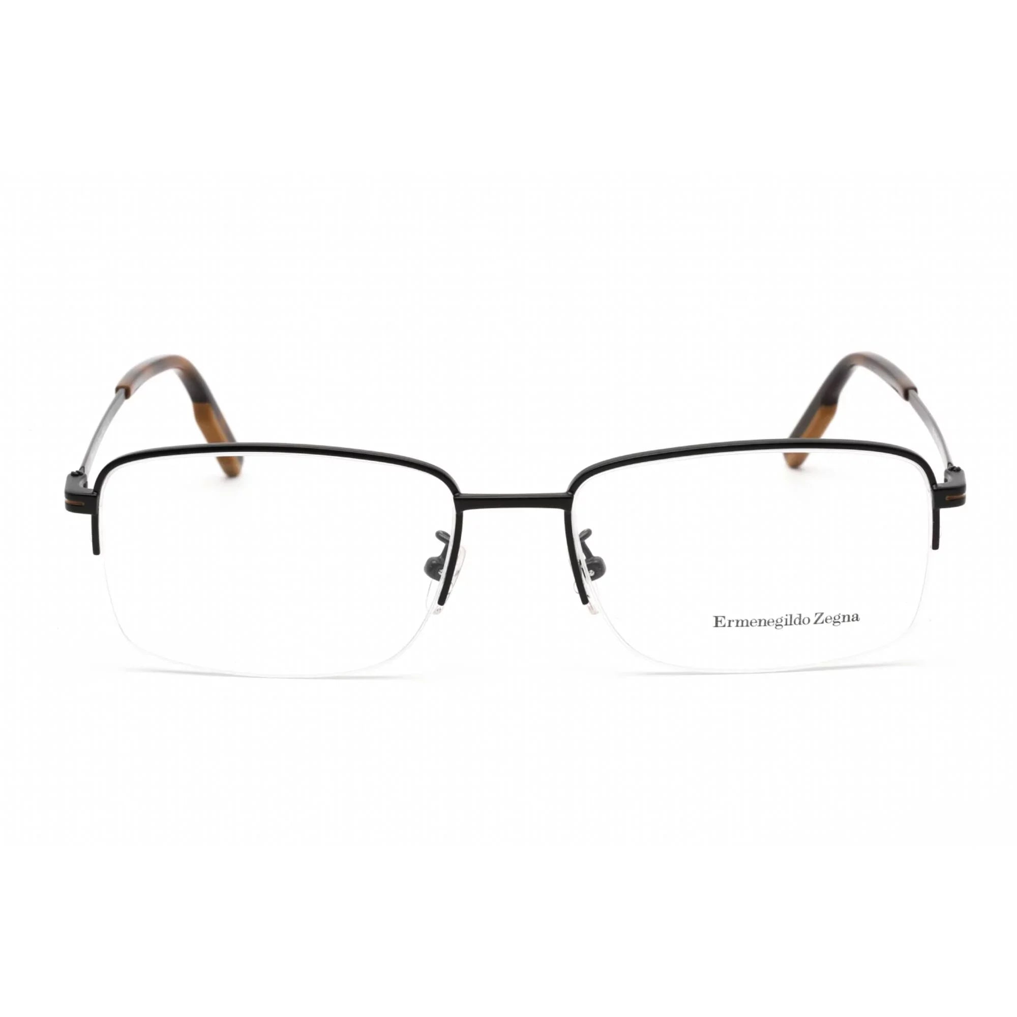 Ermenegildo Zegna Demo Rectangular Men's Eyeglasses EZ5190-D 002 57