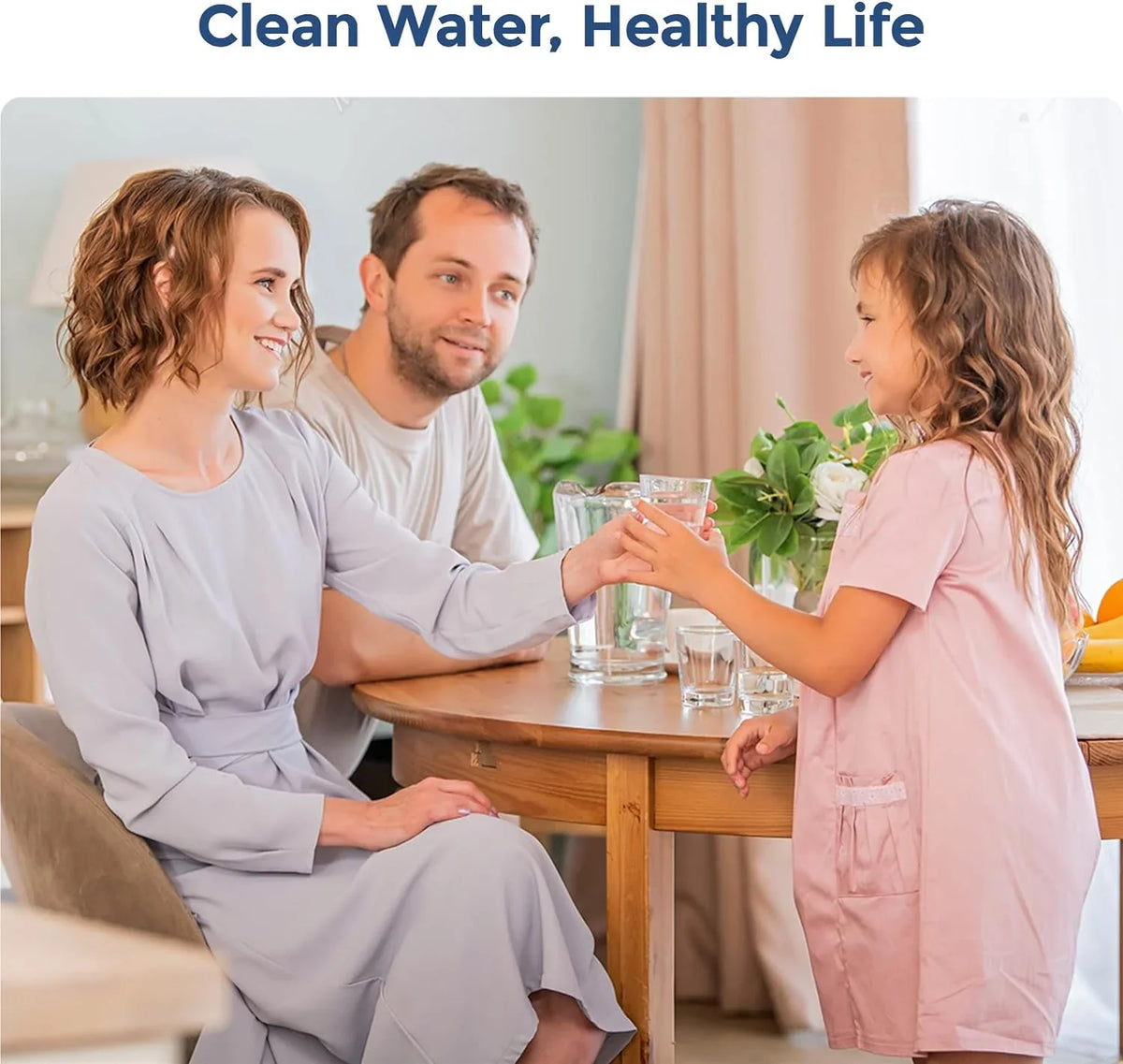 6-Pack Standard Water Filter Replacements for Brita® Water Pitchers and Dispensers, NSF Certified to Reduce Chlorine and Bad Taste, BPA free