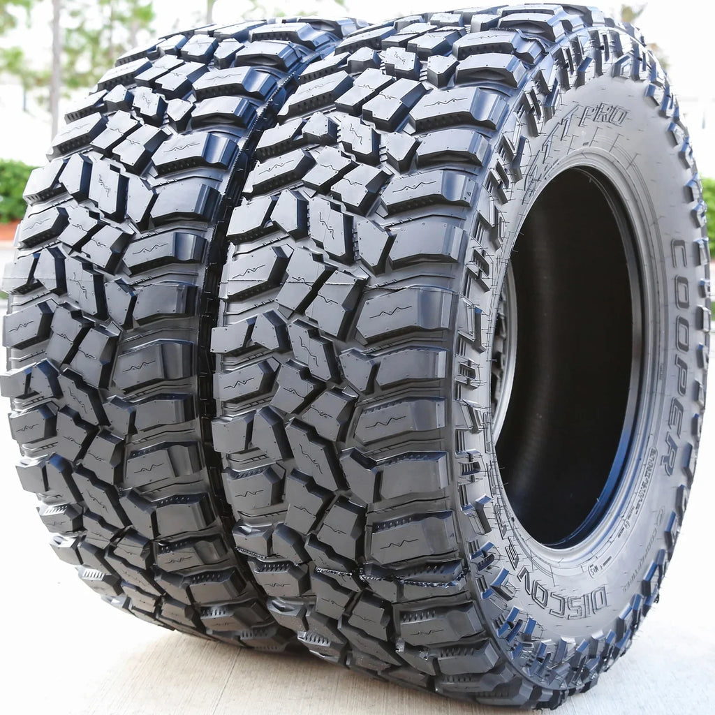 Pair of 2 (TWO) Cooper Protection STT Pro LT 35X12.50R20 121Q E (10 Ply) MT M/T Mud Tires