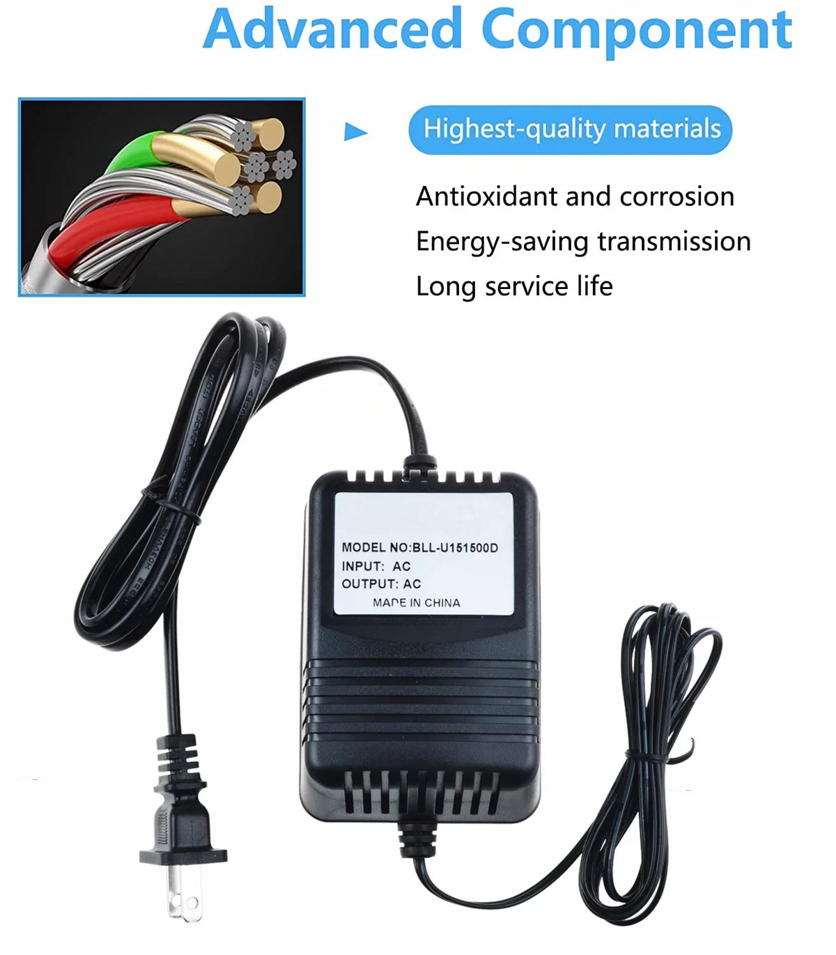 KONKIN BOO Suitable AC Adapter Replacement for Dyson DC59 Motorhead Animal Handheld Cordless Vacuum Cleaner Power Supply Cord Cable PS Battery Charger Mains PSU
