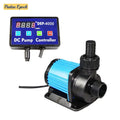Aquarium 24 V DC Quiet Return Pump with Controller 1052 GPH Submersible and Inline Water Pump with Feeding Mode and Memory Function for Fish Tank Pond Fountain and Sump Circulation