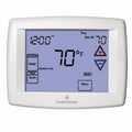 Emerson 1F97-1277 Touchscreen 7-Day Programmable Thermostat for Single-Stage and Heat Pump Systems