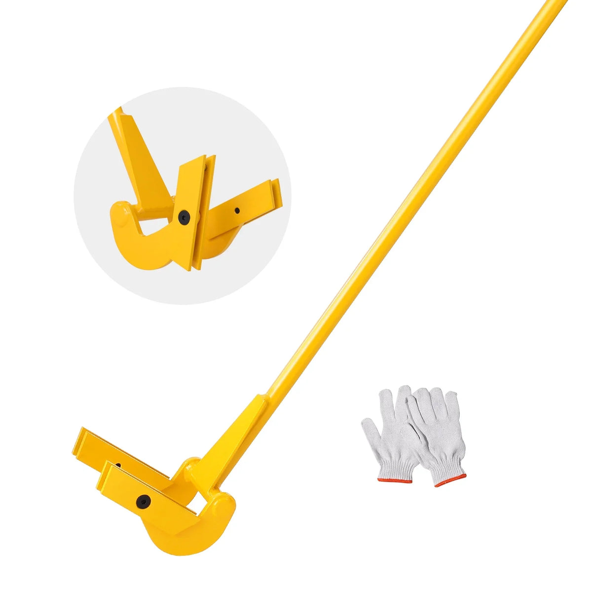 BENTISM Pallet Buster Deck Wrecker Pallet Tool Pry Bar 41-Inch Handle 2000 lbs