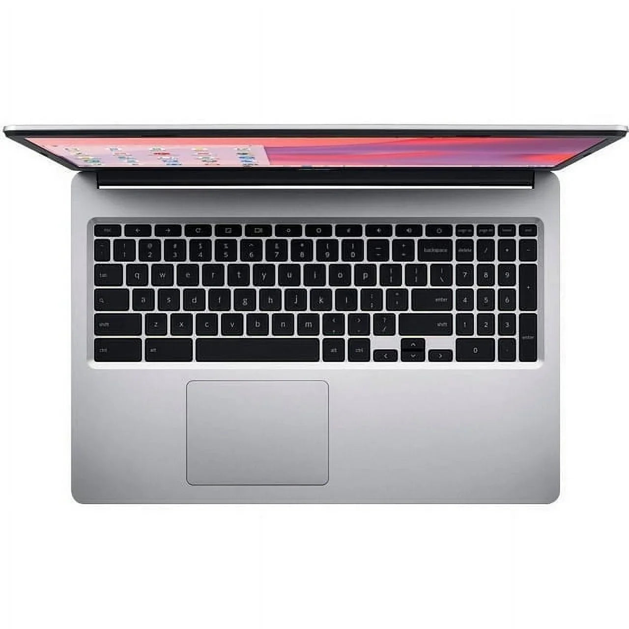Restored Acer Chromebook 315 15.6" HD Display Laptop, Intel Celeron N4020, 4GB LPDDR4, 64GB eMMC, Chrome OS, Silver + Mazepoly Accessories