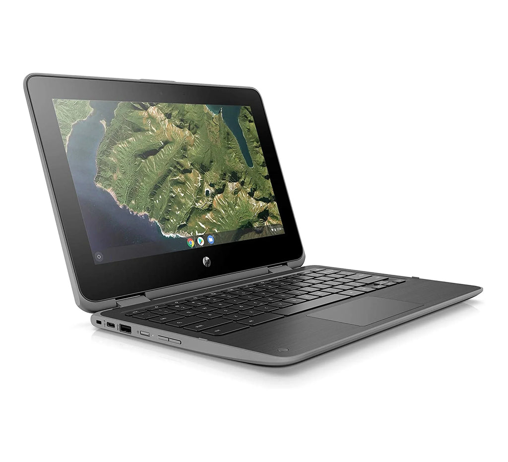 Restored A GRADE HP Chromebook x360 11 G2 Celeron N4100 1.1GHz, 4GB, 32GB-SSD, 11.6inch HD, Chrome OS, Webcam, Touchscreen (Refurbished)