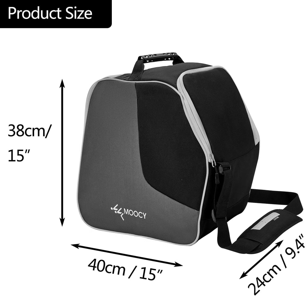 Ski Boots Bag Snowboard Boots Bag Travel Boot Bag for Ski Helmets Ski Boot Gloves