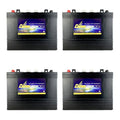 Crown Replacement Battery for Trojan T1275 150 AH Deep Cycle Battery X4