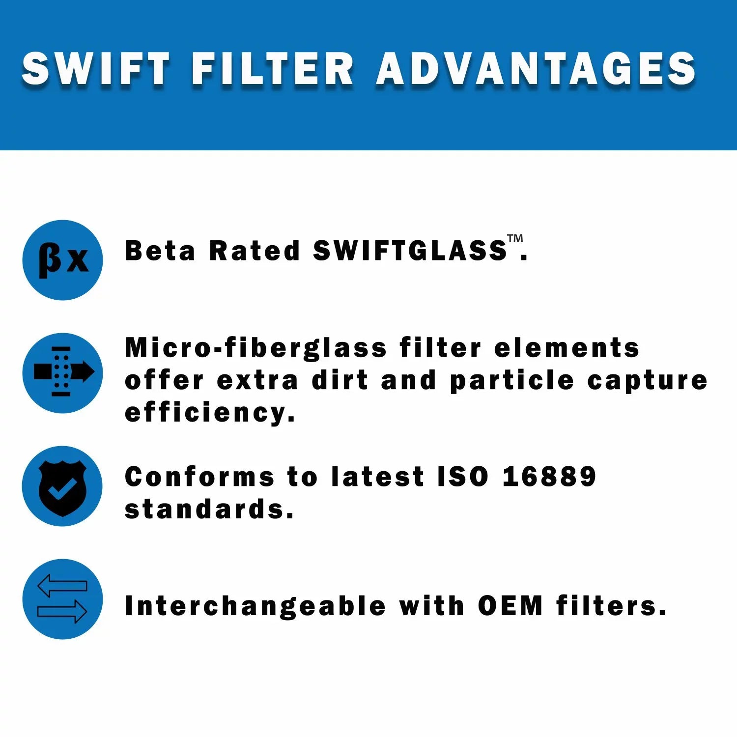 Direct Interchange for FLEETGUARD HF6607 Spin-On Filter Element Microglass Construction 6 Micron