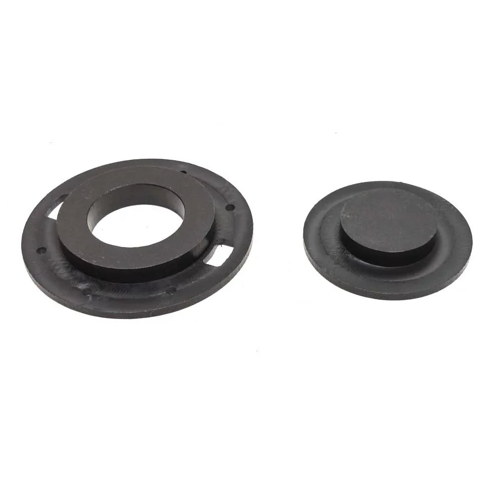 Lowe Ship Deck Plate 2128329 | Ski Pylon 2 1/2 Inch Black Starboard