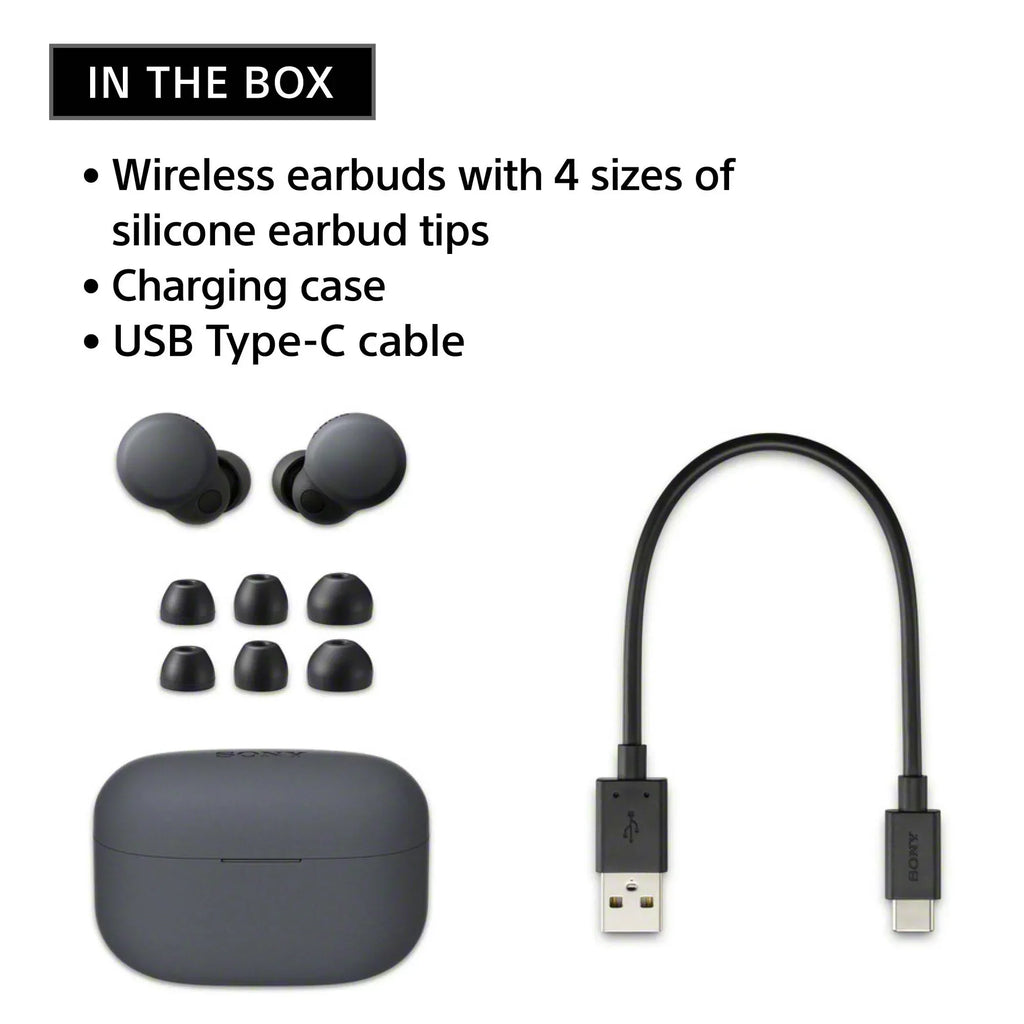 Restored Sony WFLS900N/B5 LinkBuds S Truly Wireless Noise Canceling Earbuds, Black (Refurbished)