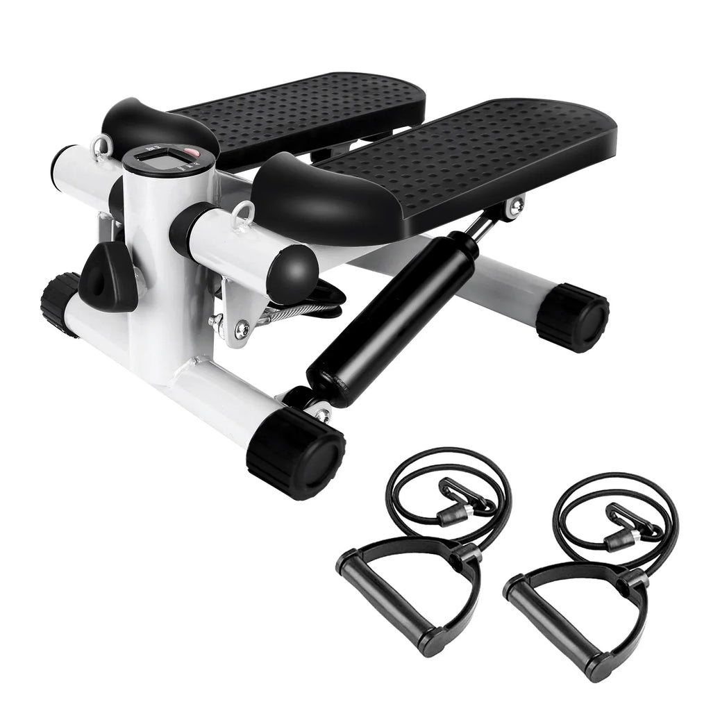 iMounTEK Mini Fitness Stepper with LCD Monitor, Stepper for Exercise Gray Stepper Max 330.7LBS