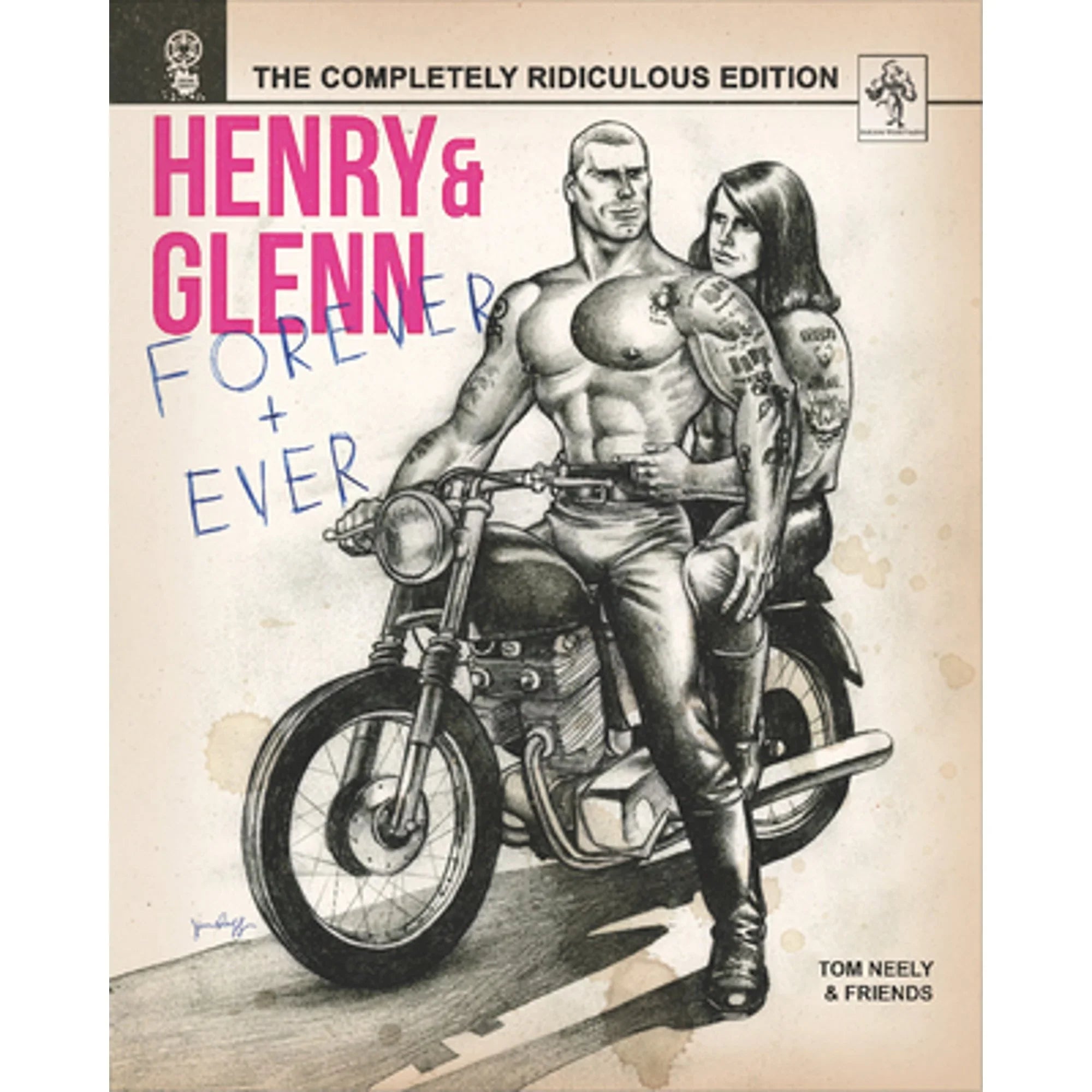 Pre-Owned Henry & Glenn Forever & Ever: Ridiculously Complete Edition Shield by Tom Neely, Rob Halford