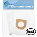 27 Replacement for Hoover Constellation Vacuum Bags - Matching with Hoover 4010100Z, Type Z HEPA Vacuum Bags (9-Pack, 3 Bags Per Pack)