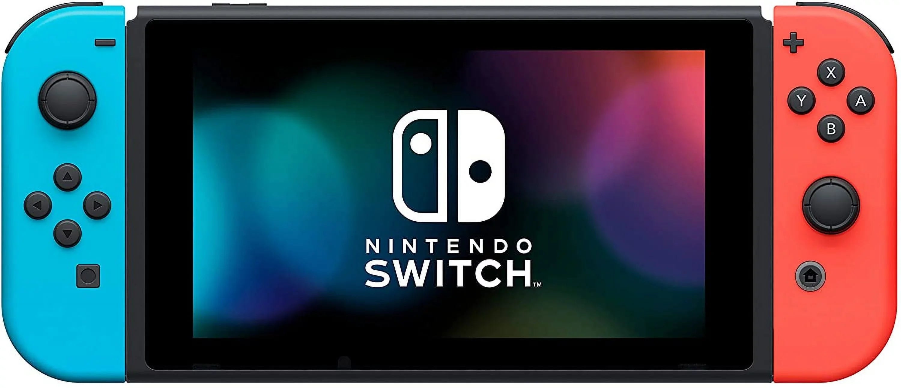 Nintendo Switch Console with Mario Odyssey Game & Gray Dual Joy-Con Charger