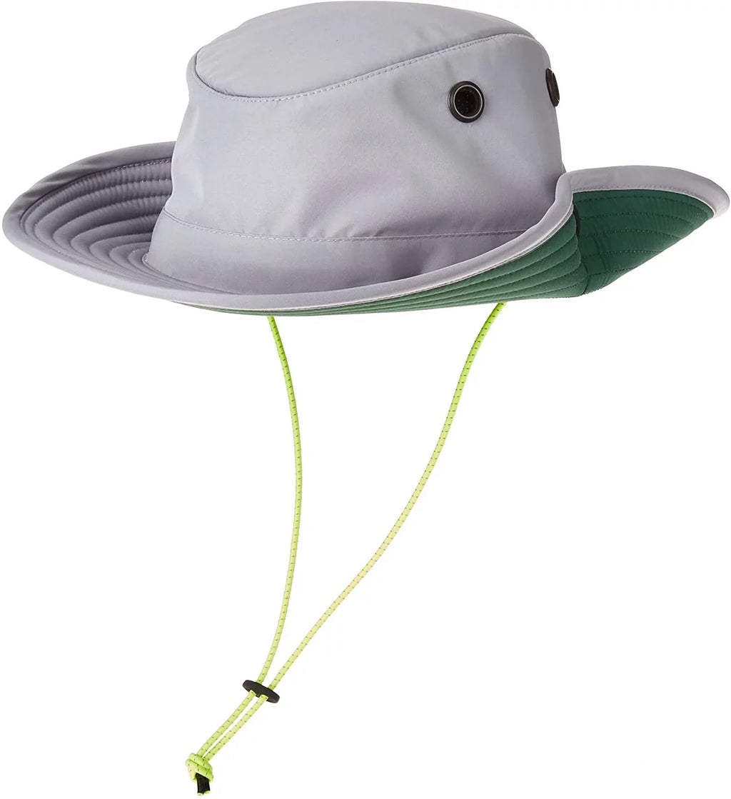 Tilley TWS1 All Condition Hat Color: Grey/Green, Size: 7 3/4