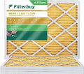 Filterbuy 17x22x1 MERV 11 Pleated HVAC AC Furnace Air Filters (4-Pack)
