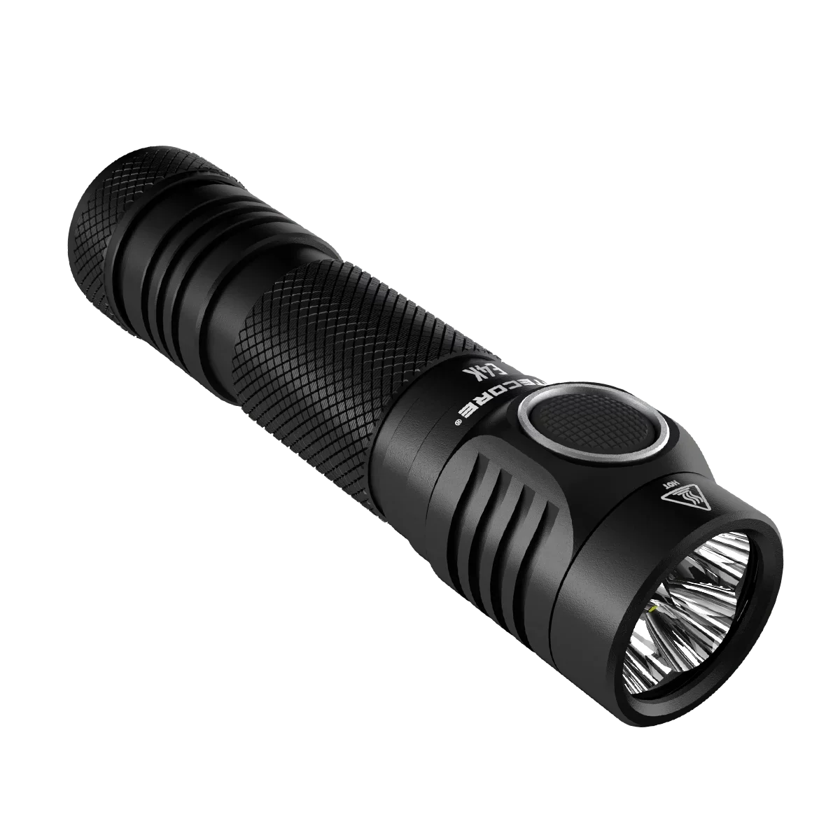 Combo: NITECORE E4K Next generation Flashlight - 4400 Lumens w/NTK05 Small Folding Knife