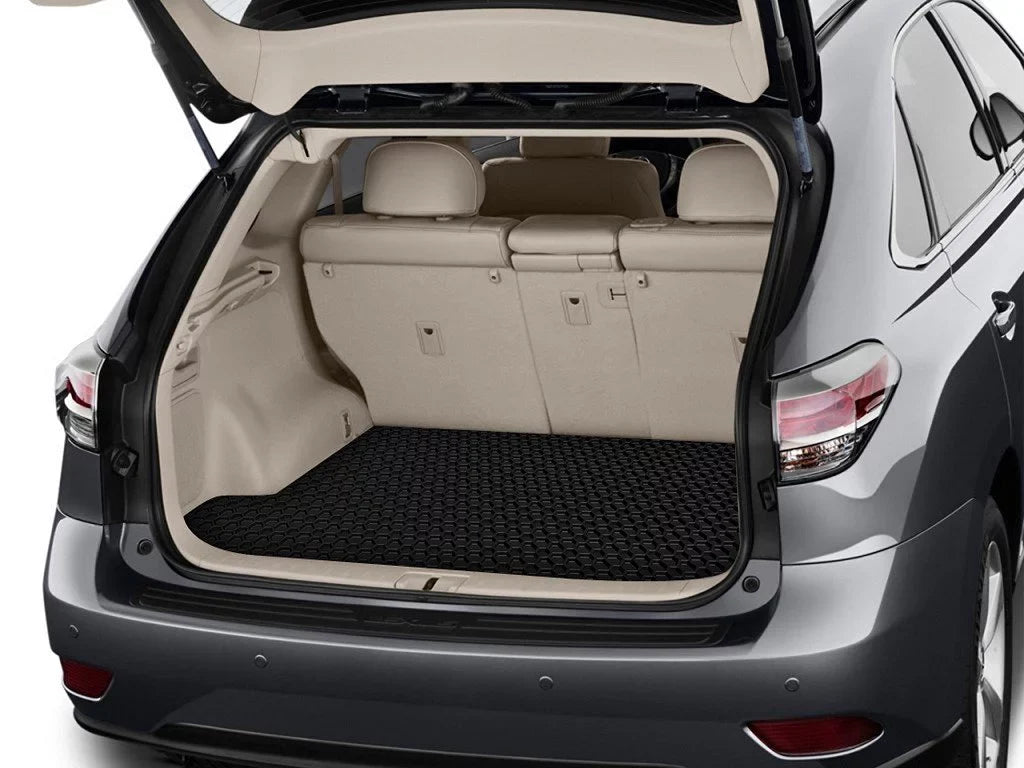 ToughPRO - Cargo Mat Matching with CHRYSLER Pacifica - All Environment Heavy Duty (Made in USA) - Black Rubber - 2003