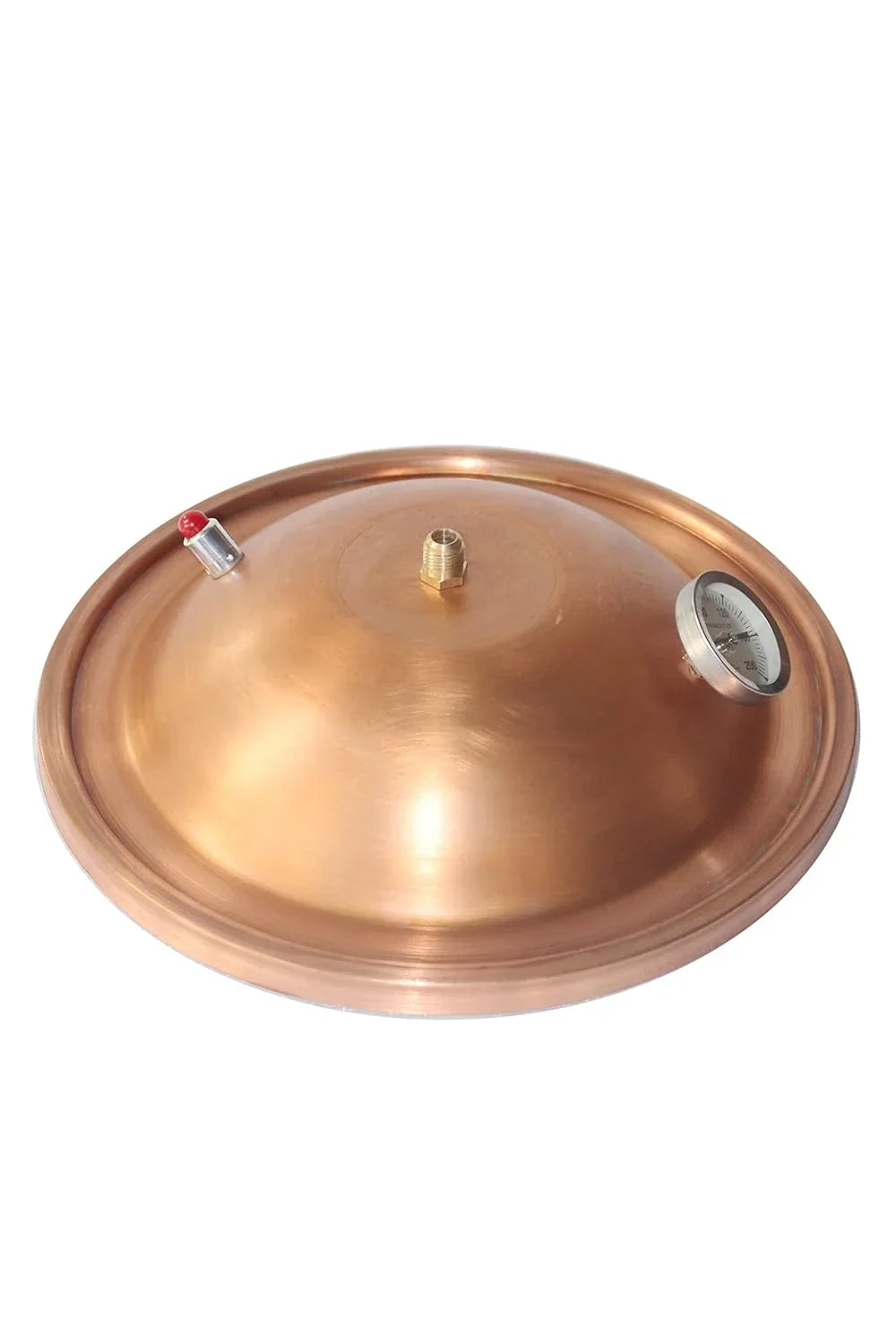 YINCHEN Water Distiller Copper Lid Pot Still with Thumper Keg Thump (Copper 5 Gallon)