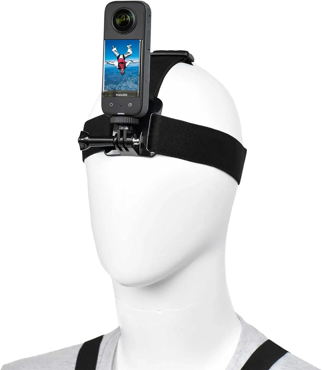 Action Camera Accessory Kit Chest Strap Mount Head Mount Wrist Strap Backpack Mount for Insta360 One X3/