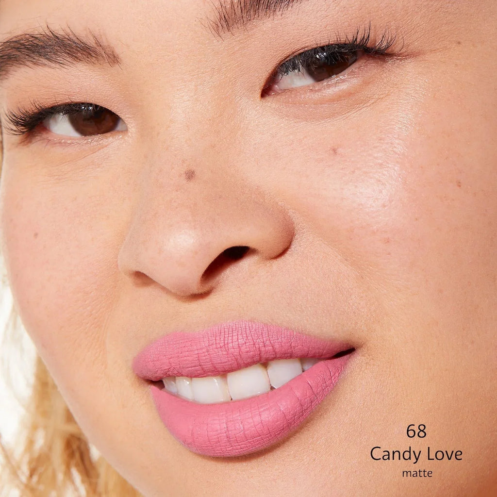 SEPHORA COLLECTION Cream Lip Stain Liquid Lipstick - 68 Candy Love - matte candy pink - 0.169 oz/5 mL