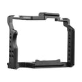 Andoer Cage Aluminum Alloy Video Cage with Dual Cold Shoe Mounts Numerous 14 Inch Threads Replacement for Sony A7IV/ A7III/ A7II/ A7R III/ A7R II/ A7S II