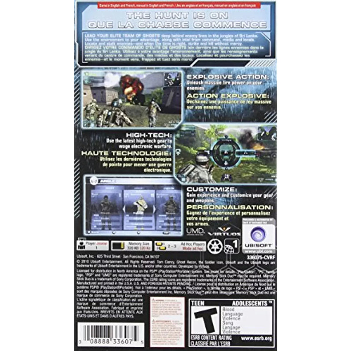 Tom Clancys Ghost Recon: Predator - Sony Psp