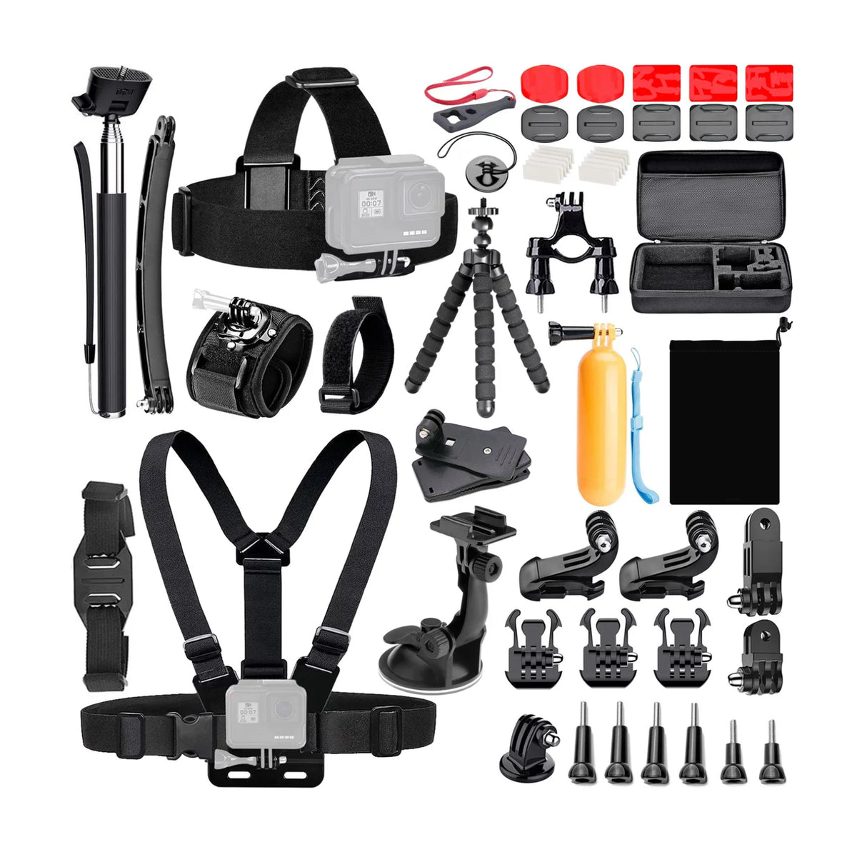 Vivitar DVR781HD Action Cam with Waterproof Case and 50-In-1 Action Camera Kit