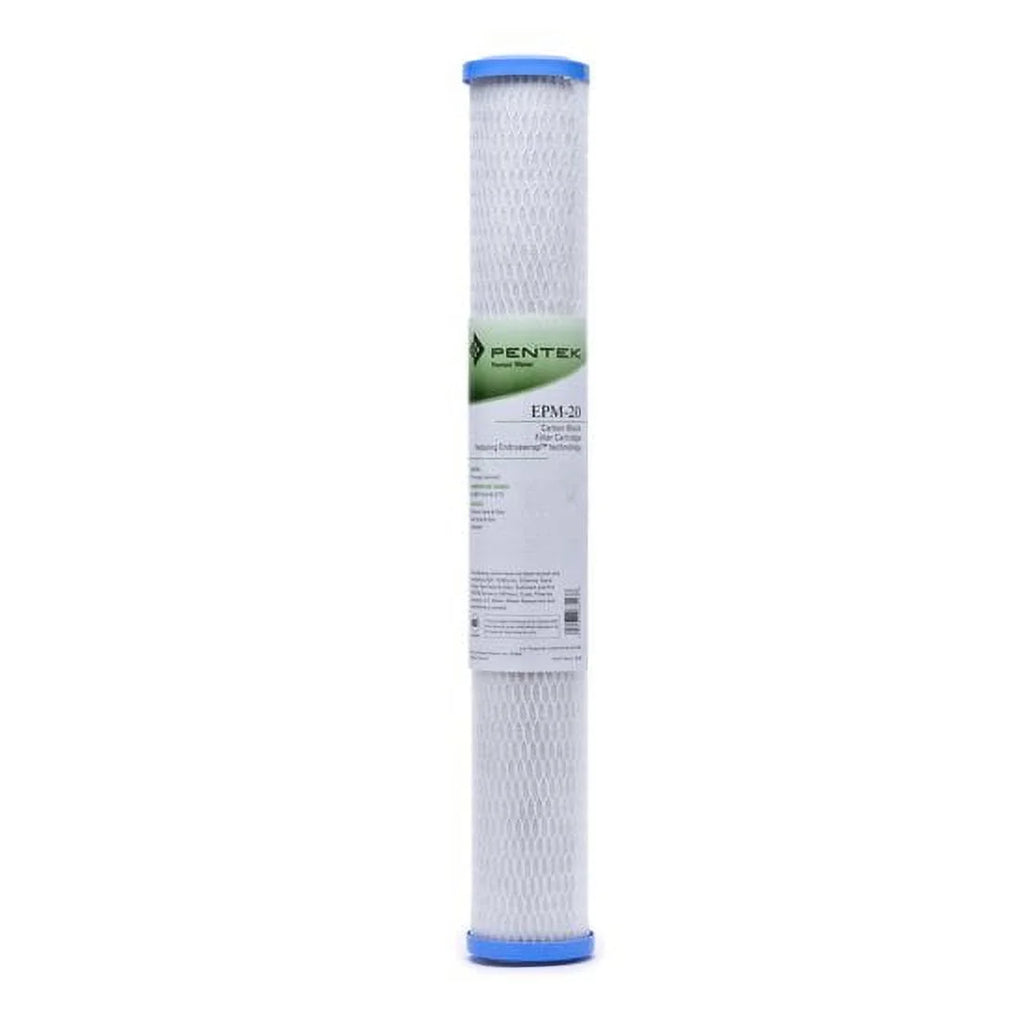 Pentek EPM-20 Carbon Block Filter Cartridge, 20" x 2-7/8", 10 Microns