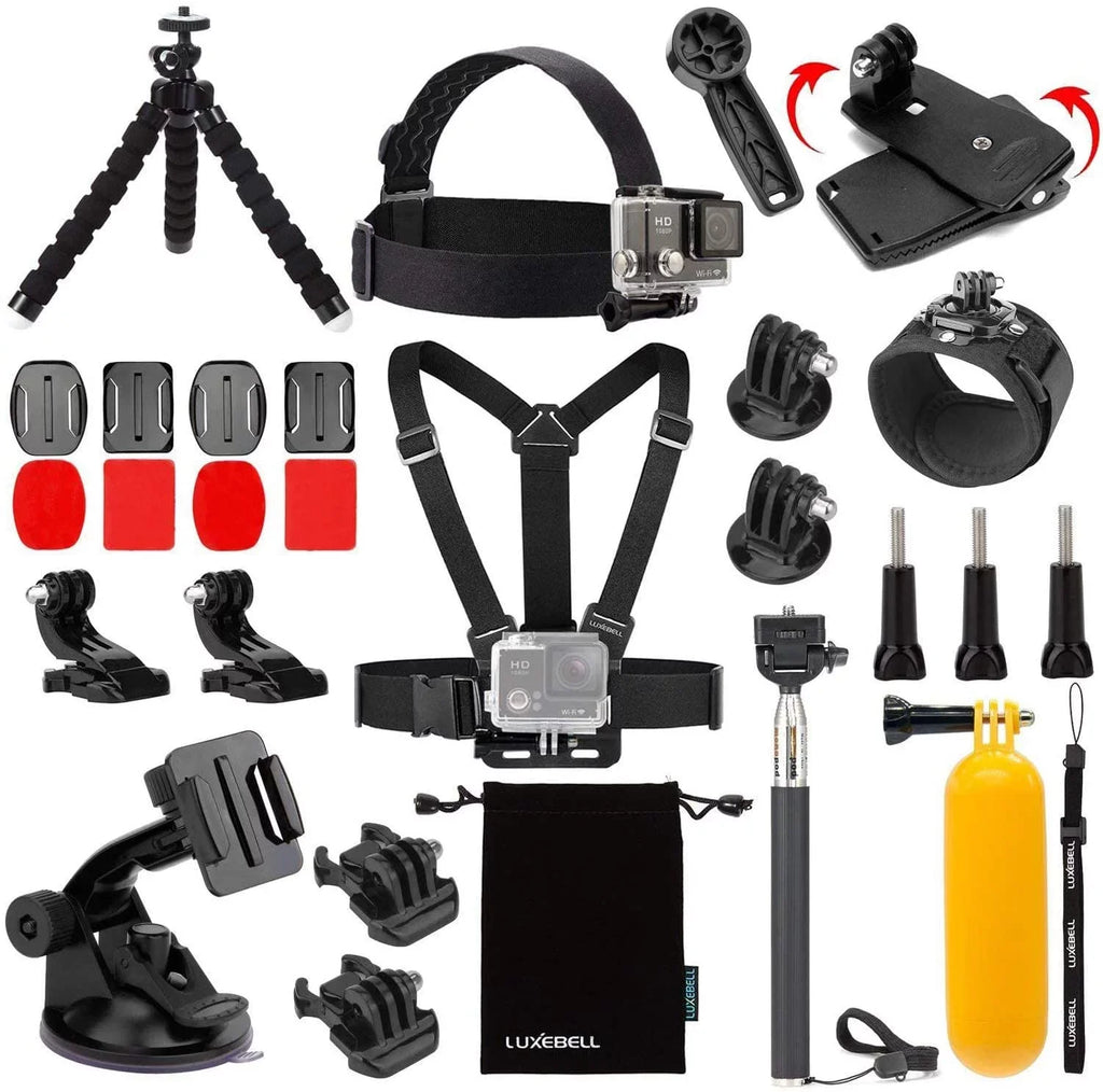 Accessories Kit for AKASO EK5000 EK7000 4K WiFi Action Camera GoPro Hero 9 8 7 6 5/Session 5/Hero 4/3+/3/2/1