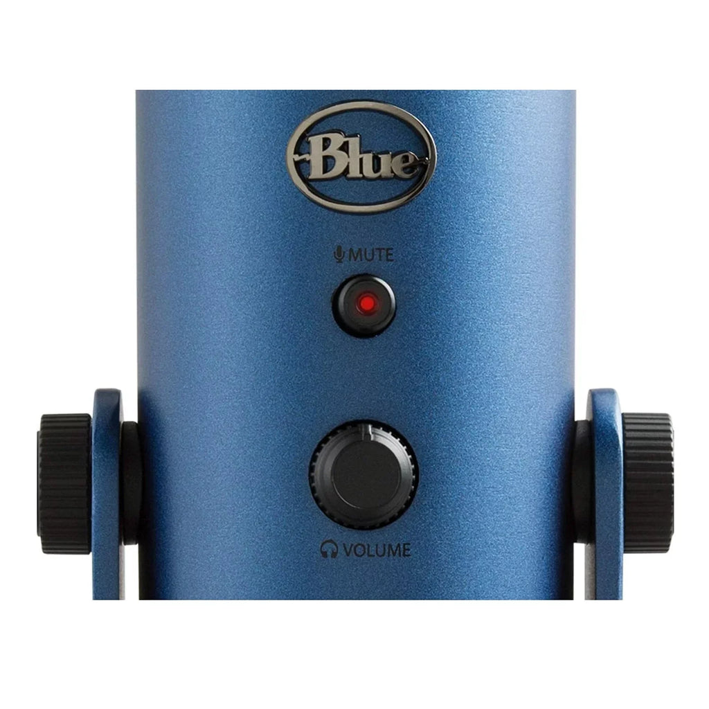Blue Microphones Yeti USB Microphone Bundle with Headphones and Pop Filter