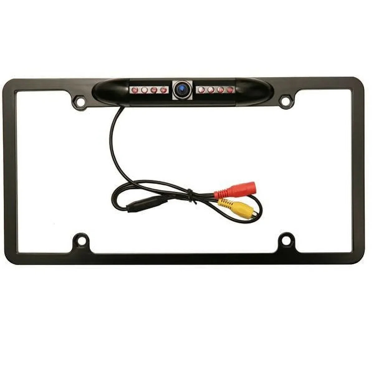 Quinn Acoustics QC670 Automotive License Plate Frame Rearview Backup Camera