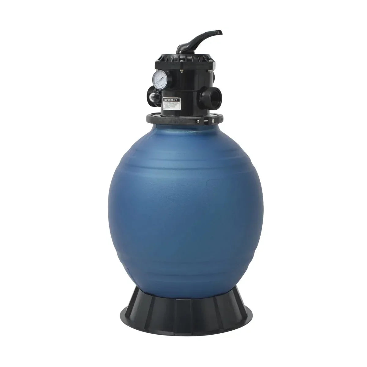26-Inch Top Mount Swimming Pool Sand Filter with 6-Way Valve