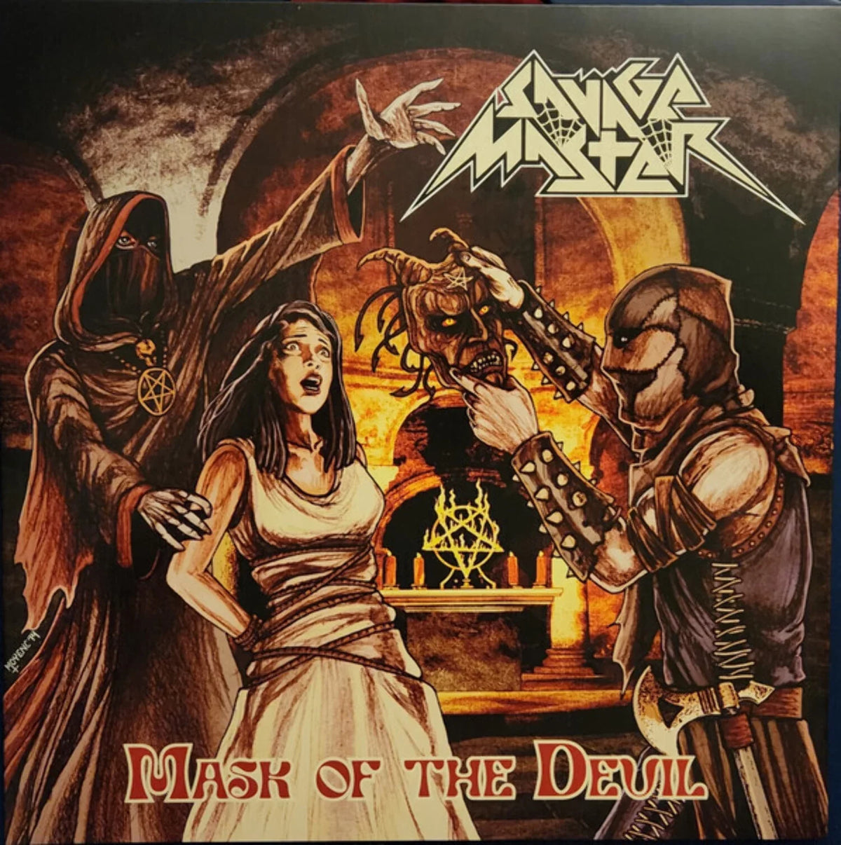 Savage Master - Mask Of The Devil [VINYL LP] Colored Vinyl, Orange