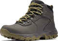 Columbia Mens Newton Ridge Plus Ii Waterproof Hiking Boot Shoe 8.5 Dark Grey/Stone Green