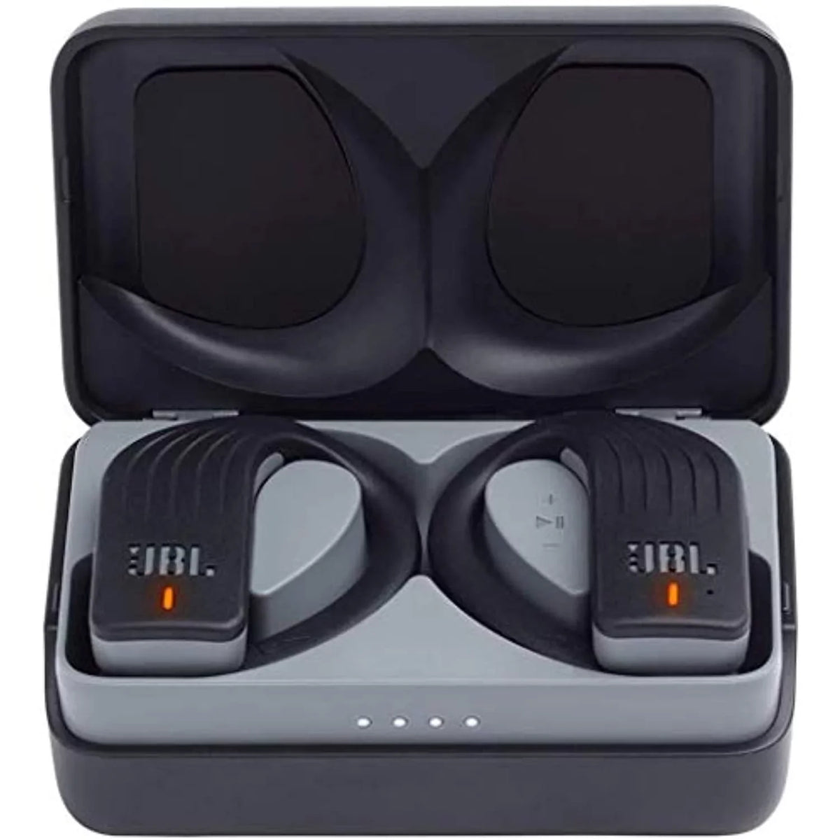JBL Endurance Peak in-Ear Waterproof Sport Headphones Bundle with Plush Carry Case