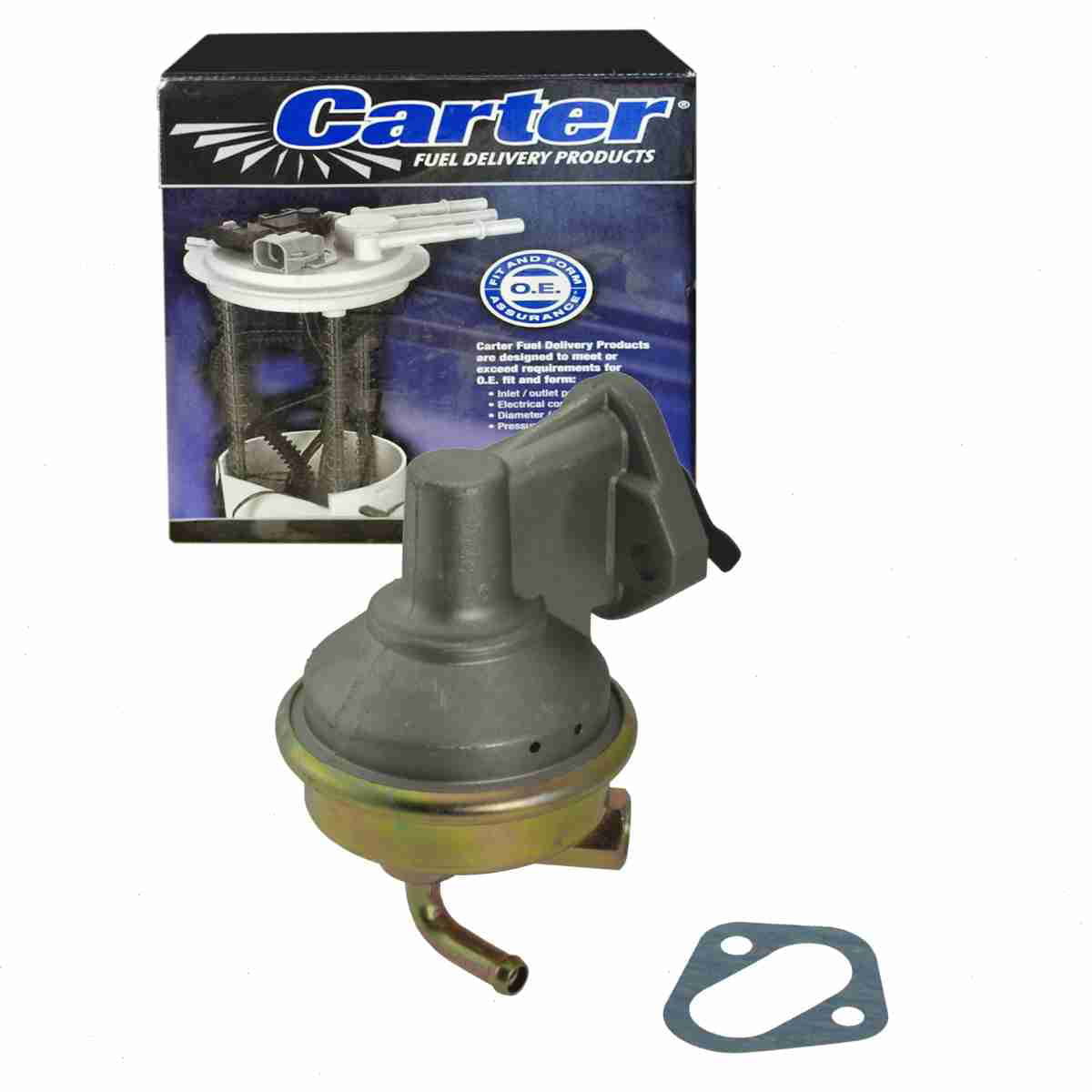 Carter Mechanical Fuel Pump Fitting with Chevrolet Malibu 4.4L 5.0L 5.7L V8 1973-1980