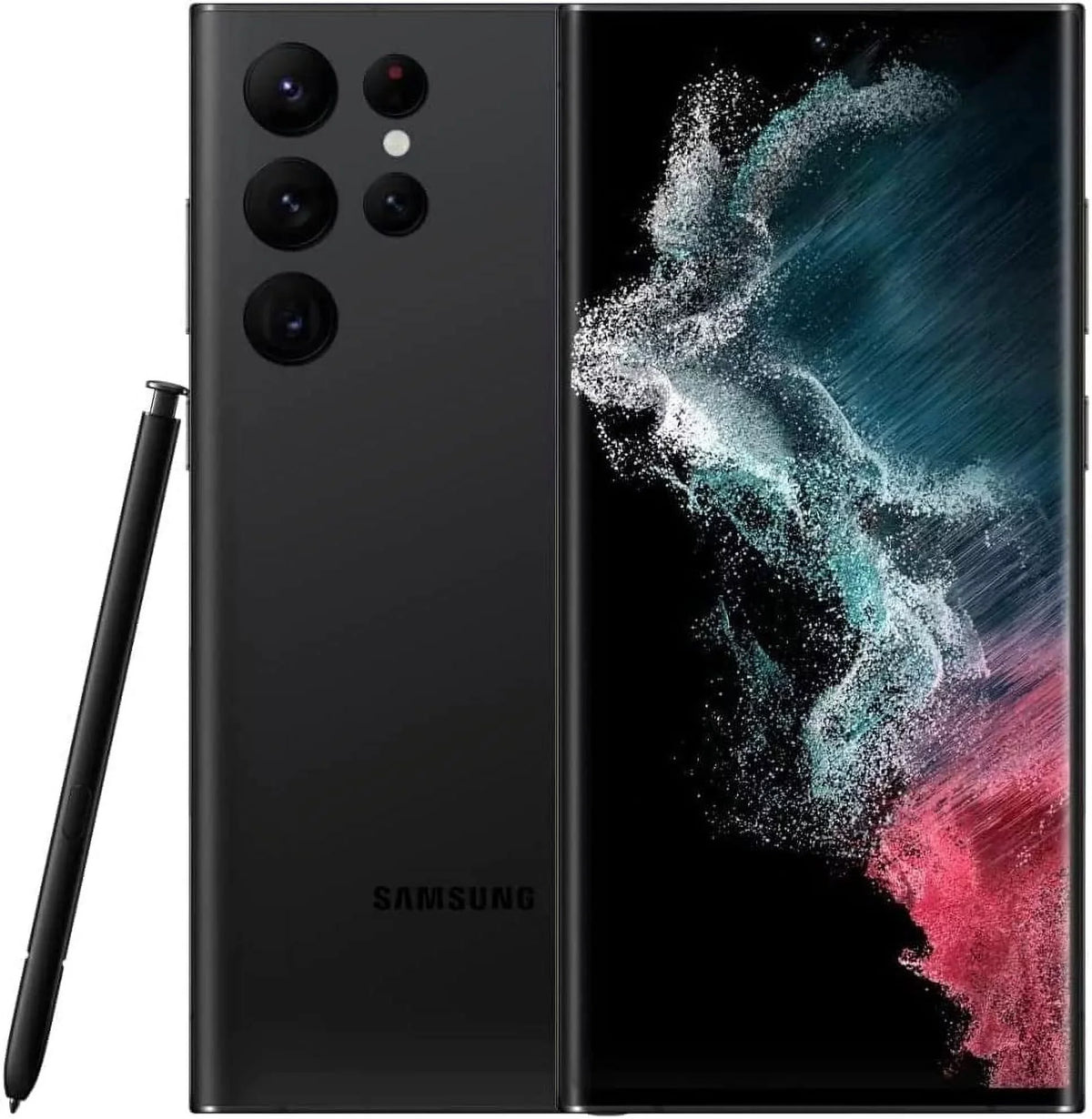 Restored Samsung Galaxy S22 Ultra 5G S908U (AT&T Only) 128GB Phantom Black (Refurbished)