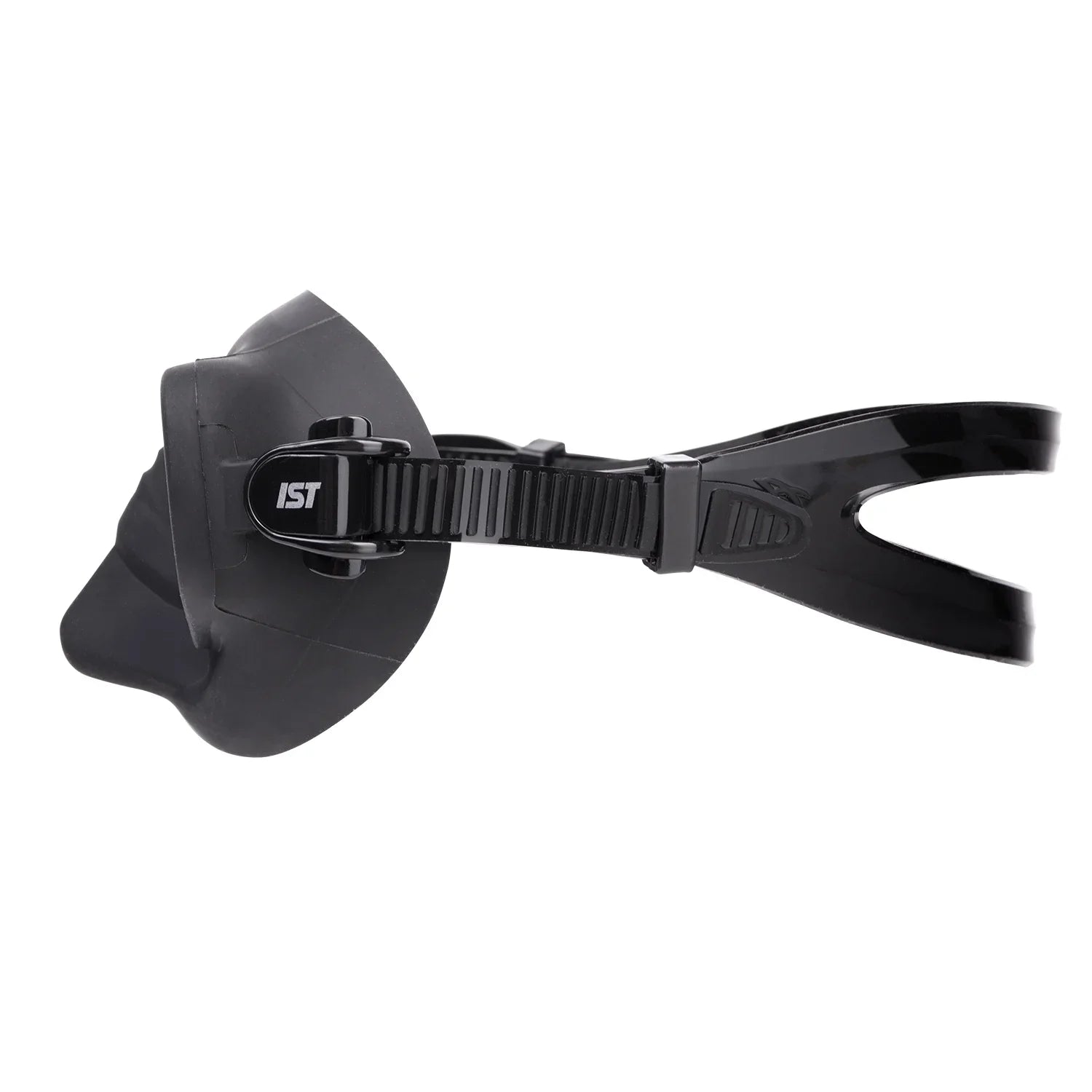 IST Low Volume Dive Mask with Matte Black Finish
