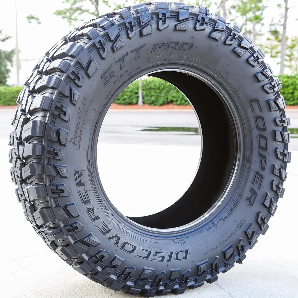 Pair of 2 (TWO) Cooper Protection STT Pro LT 35X12.50R20 121Q E (10 Ply) MT M/T Mud Tires