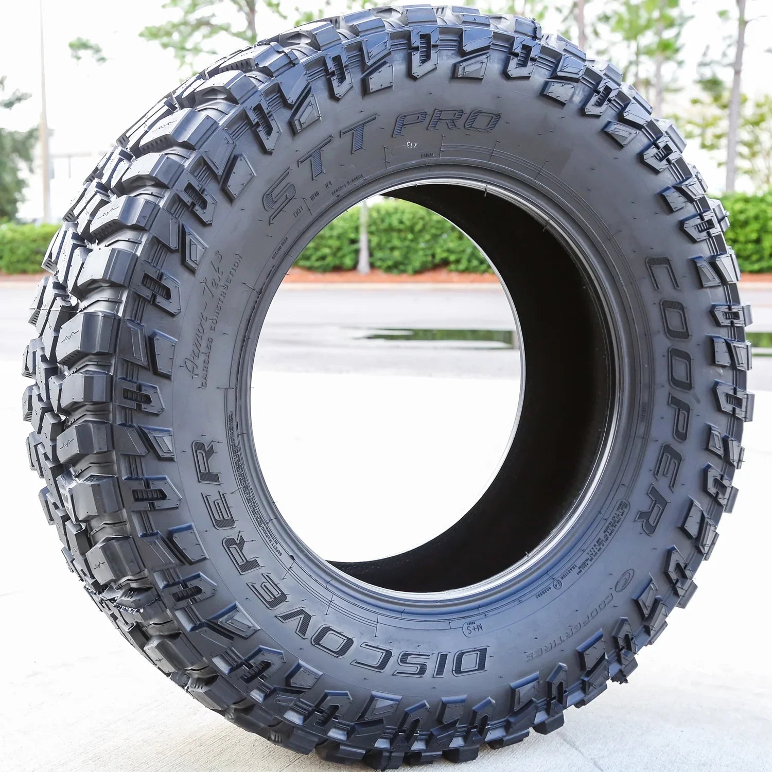 Pair of 2 (TWO) Cooper Protection STT Pro LT 35X12.50R20 121Q E (10 Ply) MT M/T Mud Tires
