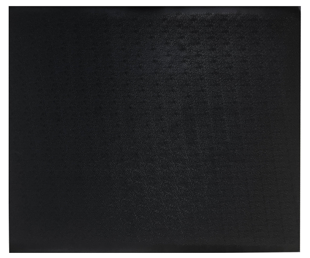 SuperMats - Gym Mat - Super Heavy Duty Standard - Commercial Grade Solid Vinyl - Home Gym Mat, Black, 50 In. x 60 In.