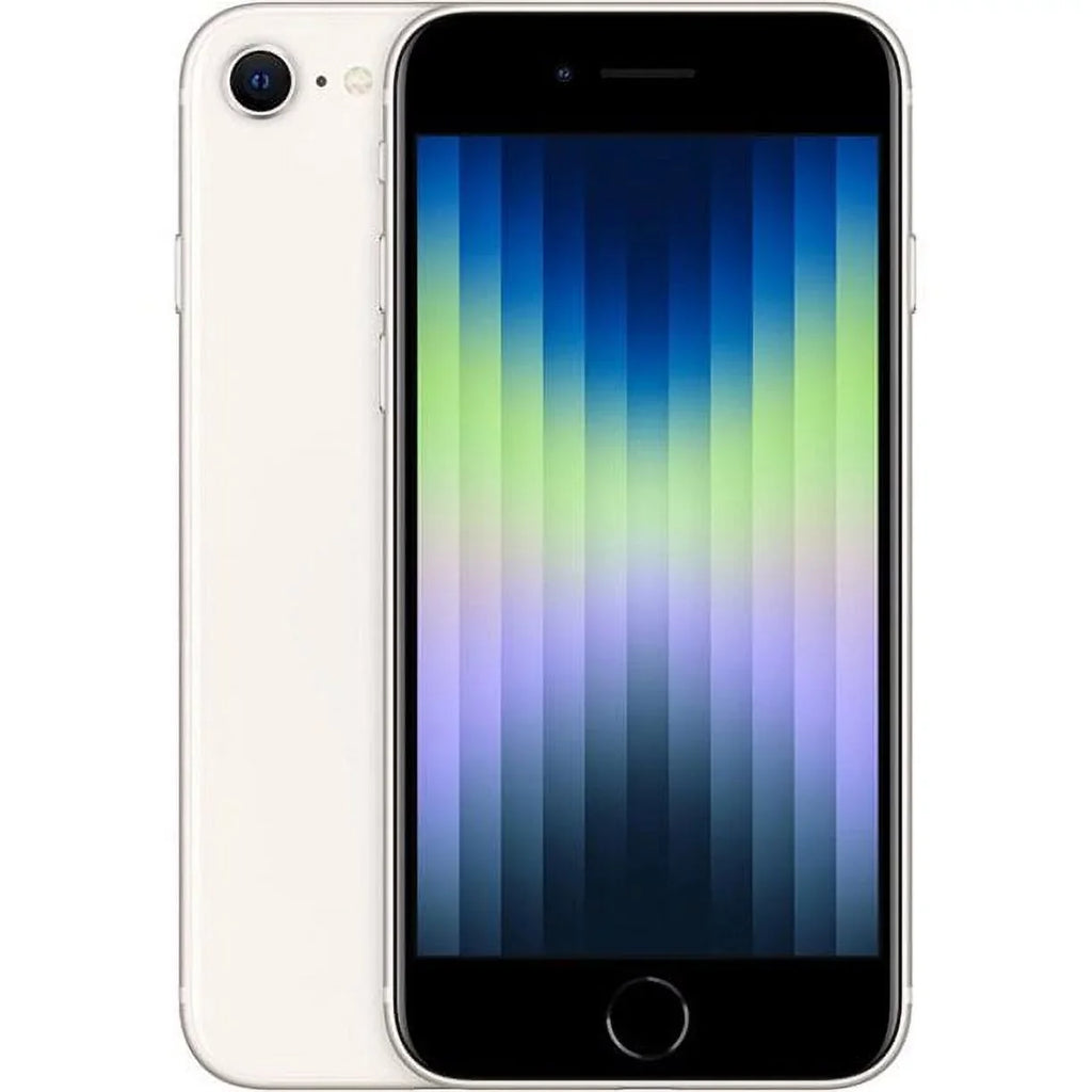 Restored Apple iPhone SE (3rd Gen) A2595 (US Cellular Only) 64GB Starlight (Refurbished)