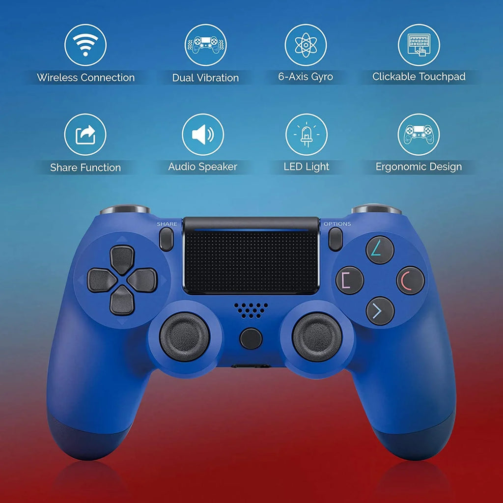 PRO Wireless GamePad Fitting with Samsung Galaxy A11/A51/A71/5G/71s 5G UW Controller Plus 1;000 Battery/Built-In Speaker/Gyro/Remote BlueTooth Slim (Blue)