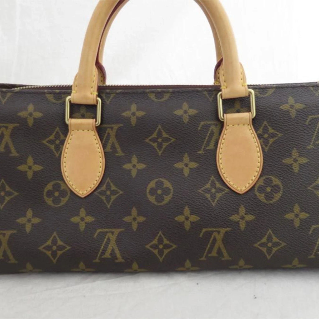 Pre-Owned Louis Vuitton LOUIS VUITTON Handbag Monogram Popincourt Canvas Brown Women's M40009 e54399a (Good)