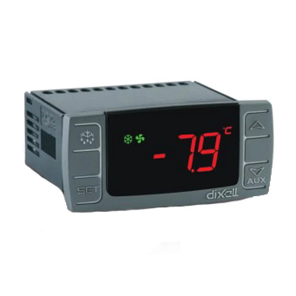 Dixell XR06CX-4N1F1 110V/50-60Hz 3 Relay Outputs Digital Thermostat Controller Compressor Defrost Fans With 2pcs NTC Teperateure Probes Sensors for Ventilated Refrigerating Freezers Units