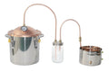 YINCHEN Water Distiller Copper Lid Pot Still with Thumper Keg Thump (Copper 5 Gallon)