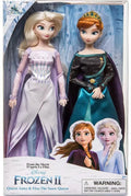 Disney Frozen 2 Queen Anna & Snow Queen Elsa Doll 2-Pack